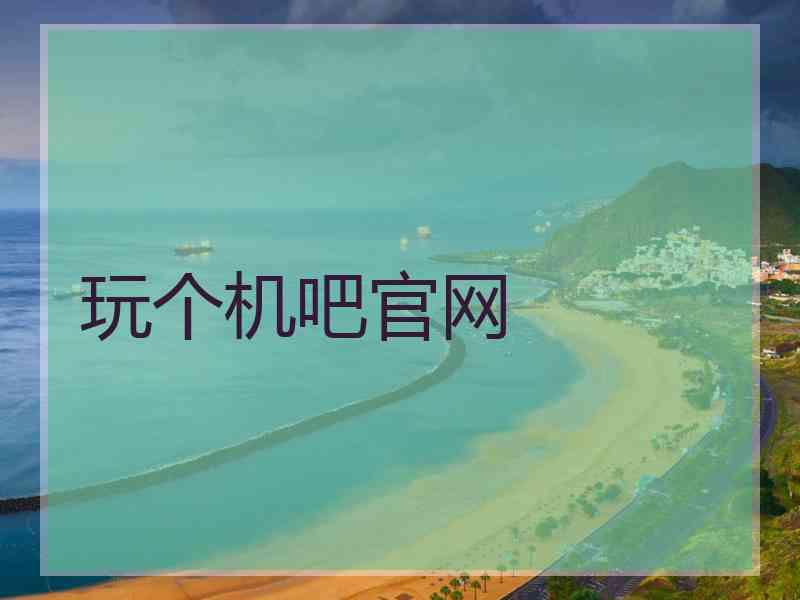 玩个机吧官网